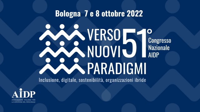 Teaser 51&deg; Congresso Nazionale AIDP 2022 @Bologna 7-8 ottobre