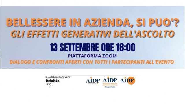 BELLESSERE in azienda, si pu&ograve;? Gli effetti generativi dell&rsquo;ascolto