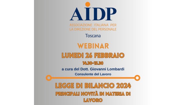 Legge di bilancio 2024 &ndash; principali novit&agrave; in materia di lavoro
