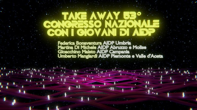 Take away 53&deg; Congresso Nazionale con i Giovani di AIDP